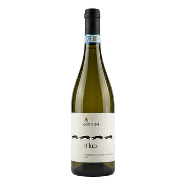 Bottiglia di Verdicchio dei Castelli di Jesi DOC Classico "4 Lupi" 2024 di Zannini