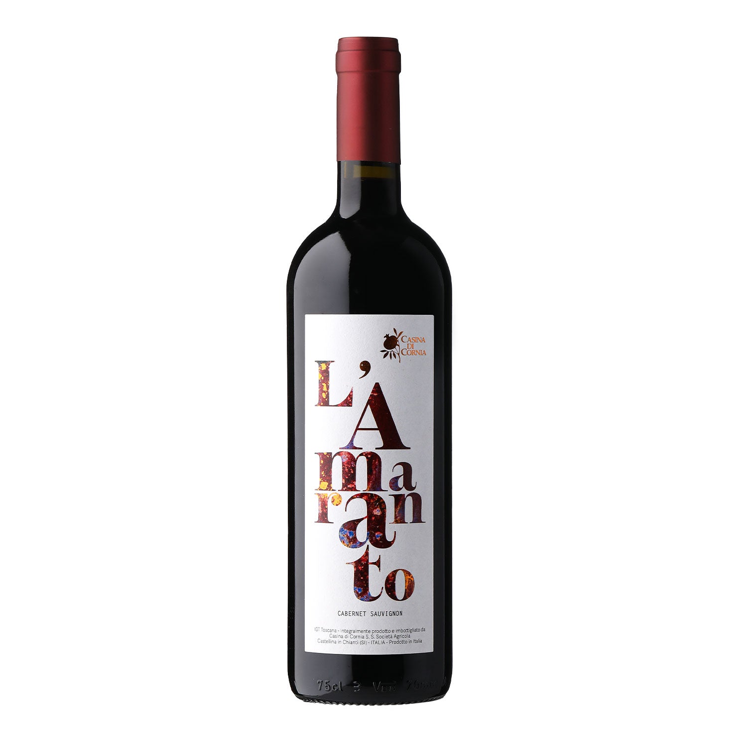 Rosso Toscano IGT Biologico Supertuscan "L'Amaranto" 2021 - Casina Di Cornia