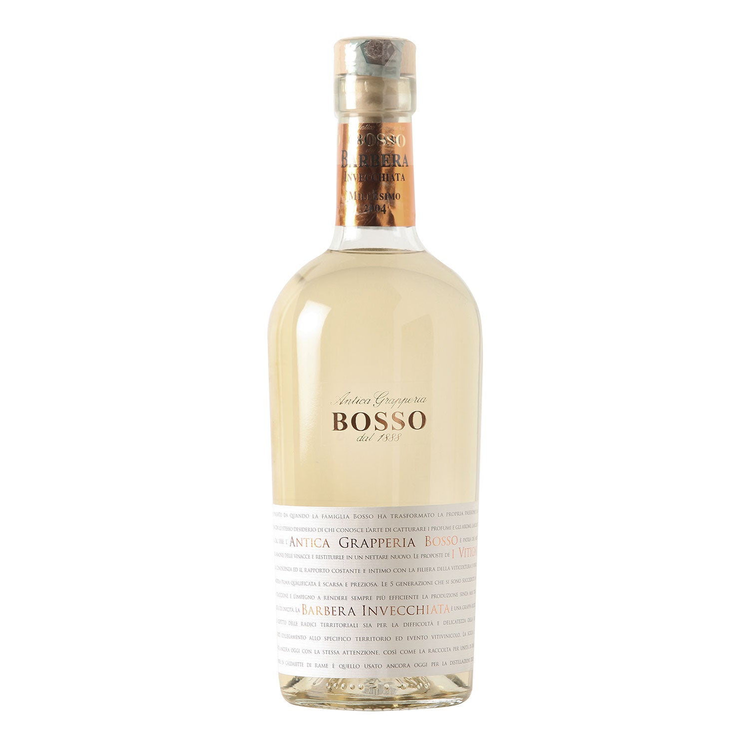 Grappa di Barbera Invecchiata - Bosso