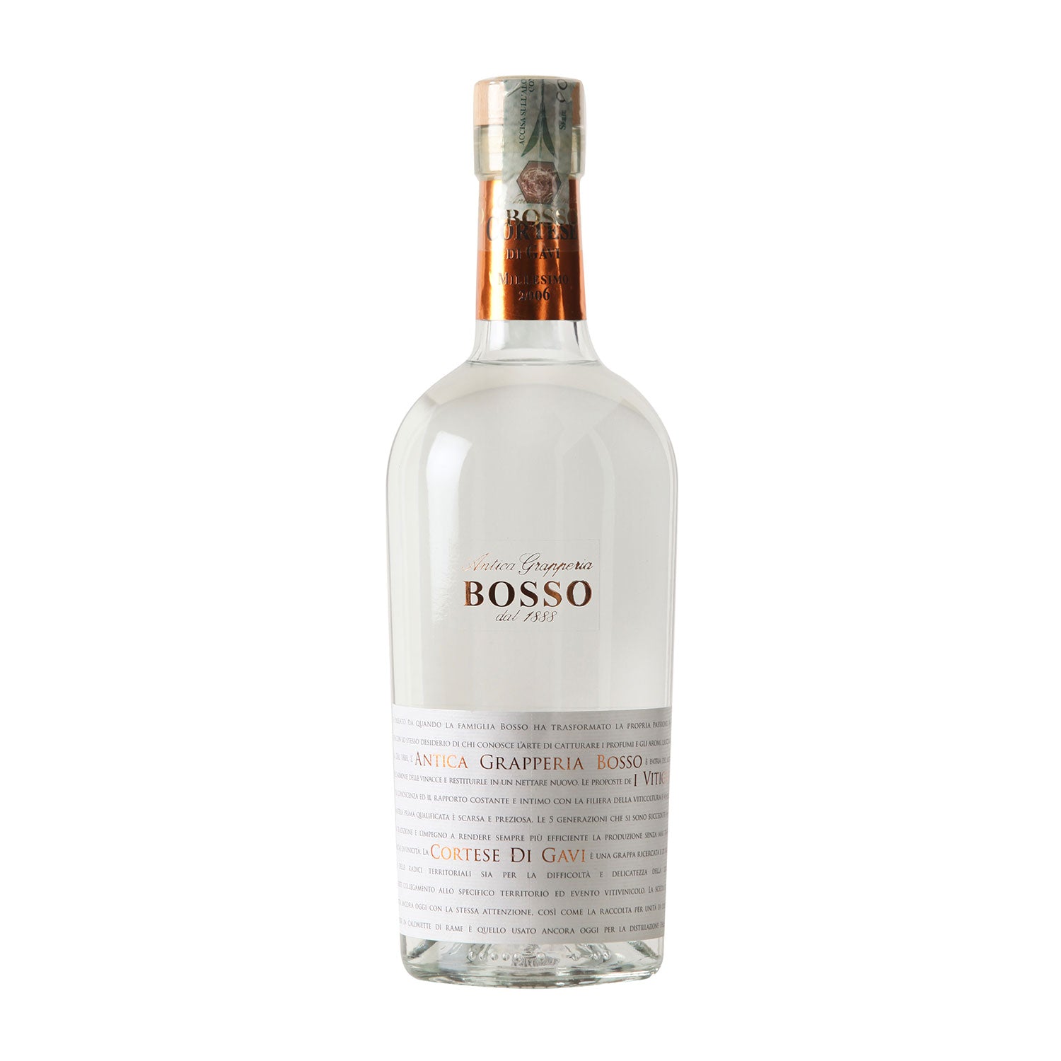Grappa di Cortese di Gavi - Bosso