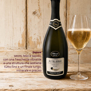 Alta Langa DOCG Metodo Classico Extra Brut Pas Dosé 2019 - Tenute Rade
