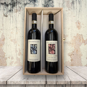 Canua+Capo di Terra 2Box (cassetta di legno) - Conti Sertoli Salis