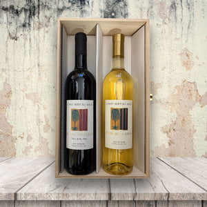 Saloncello+Torre della Sirena 2Box (cassetta di legno) - Conti Sertoli Salis