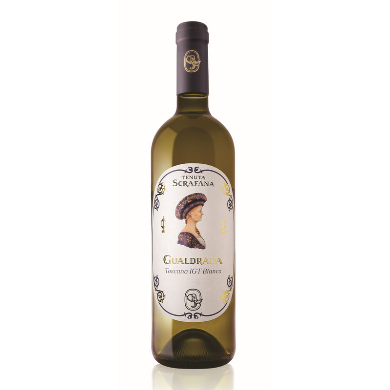 Toscana IGT Bianco Trebbiano Barricato "Gualdrada" 2020 - Tenuta Scrafana