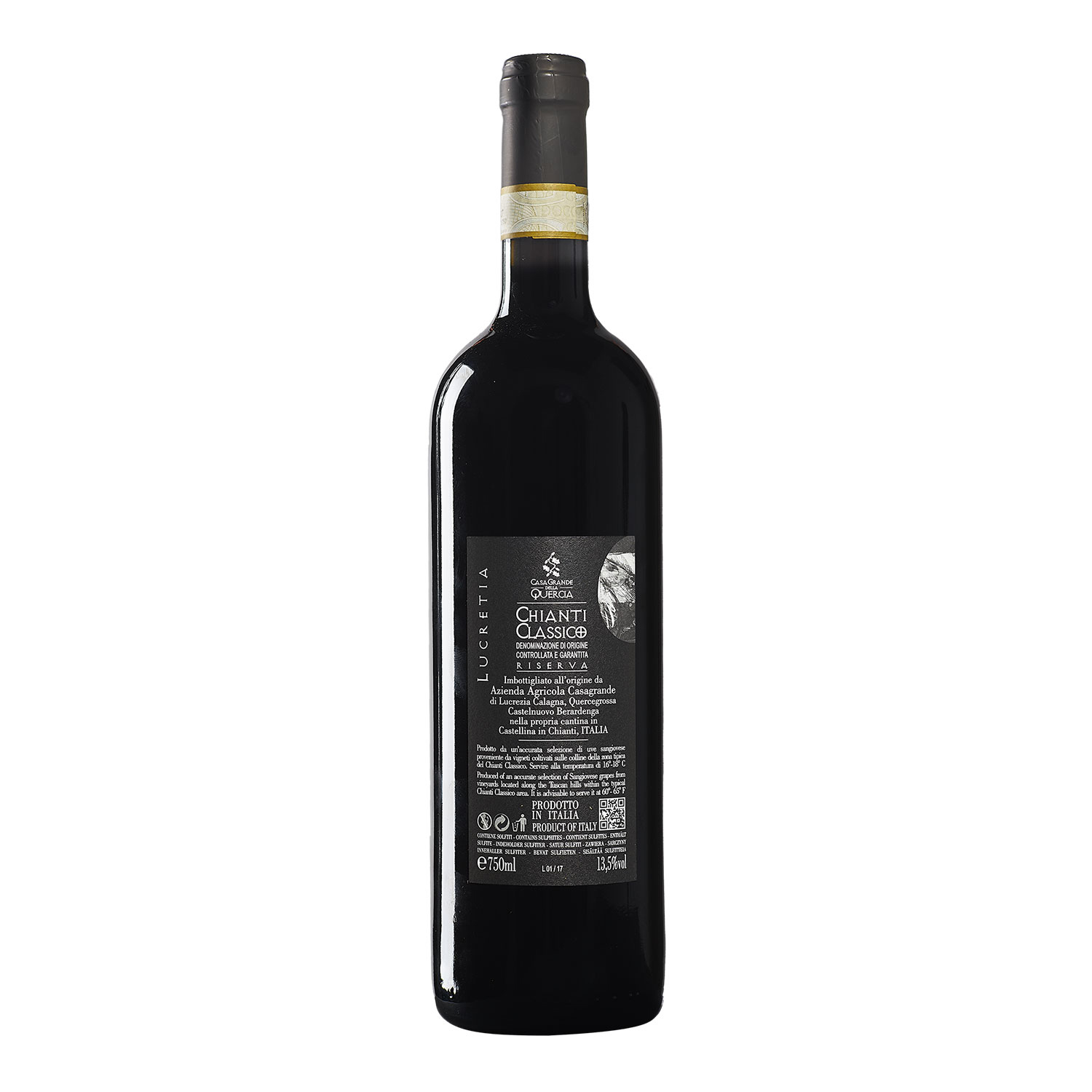 Chianti Classico DOCG Riserva "Lucretia" 2017 - Casagrande Della Quercia