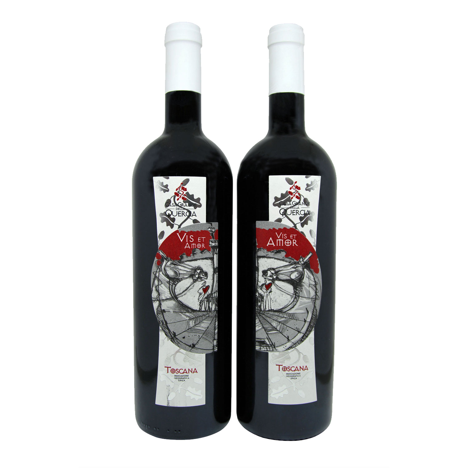 Toscana IGT "Vis Et Amor" 2016 (2 bottiglie) - Casagrande Della Quercia Toscana IGT "Vis Et Amor" 2016 (2 bottiglie) - Casagrande Della Quercia