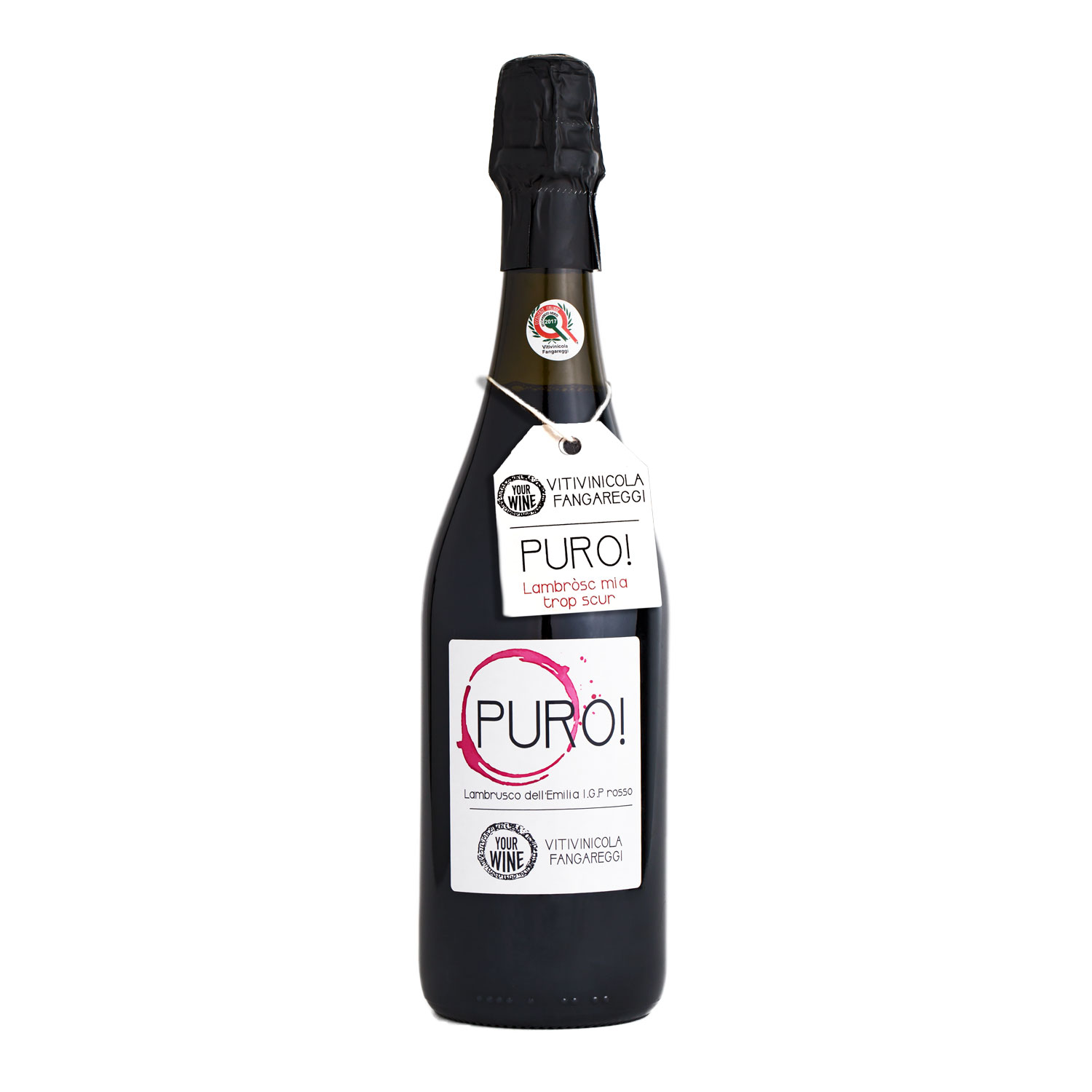 Emilia Lambrusco Rosso IGP “Puro!” - Vitivinicola Fangareggi, Your Wine 