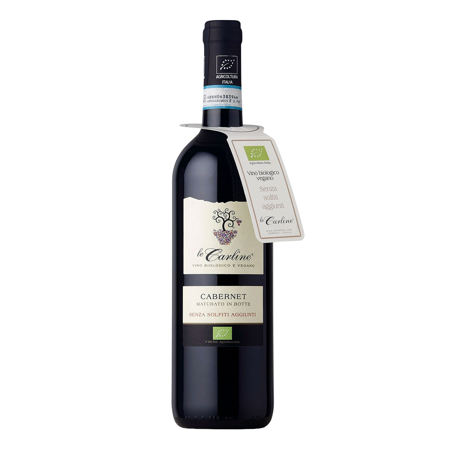 Cabernet DOC Senza Solfiti Aggiunti BIO Vegan 2023 - Le Carline Cabernet DOC Senza Solfiti Aggiunti BIO Vegan 2023 - Le Carline