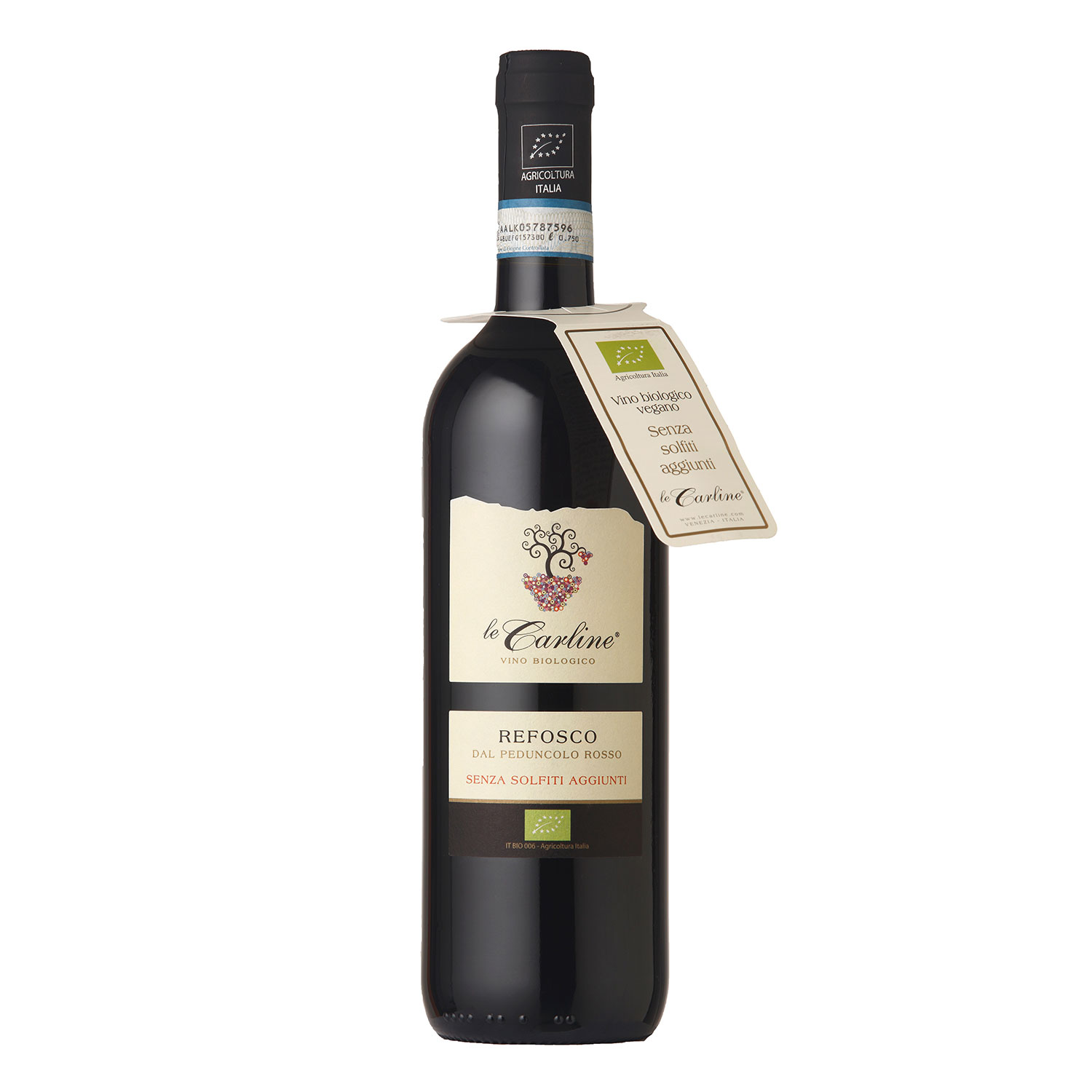 Refosco dal Peduncolo Rosso DOC Senza Solfiti Aggiunti BIO Vegan 2023 - Le Carline Refosco dal Peduncolo Rosso DOC Senza Solfiti Aggiunti BIO Vegan 2023 - Le Carline