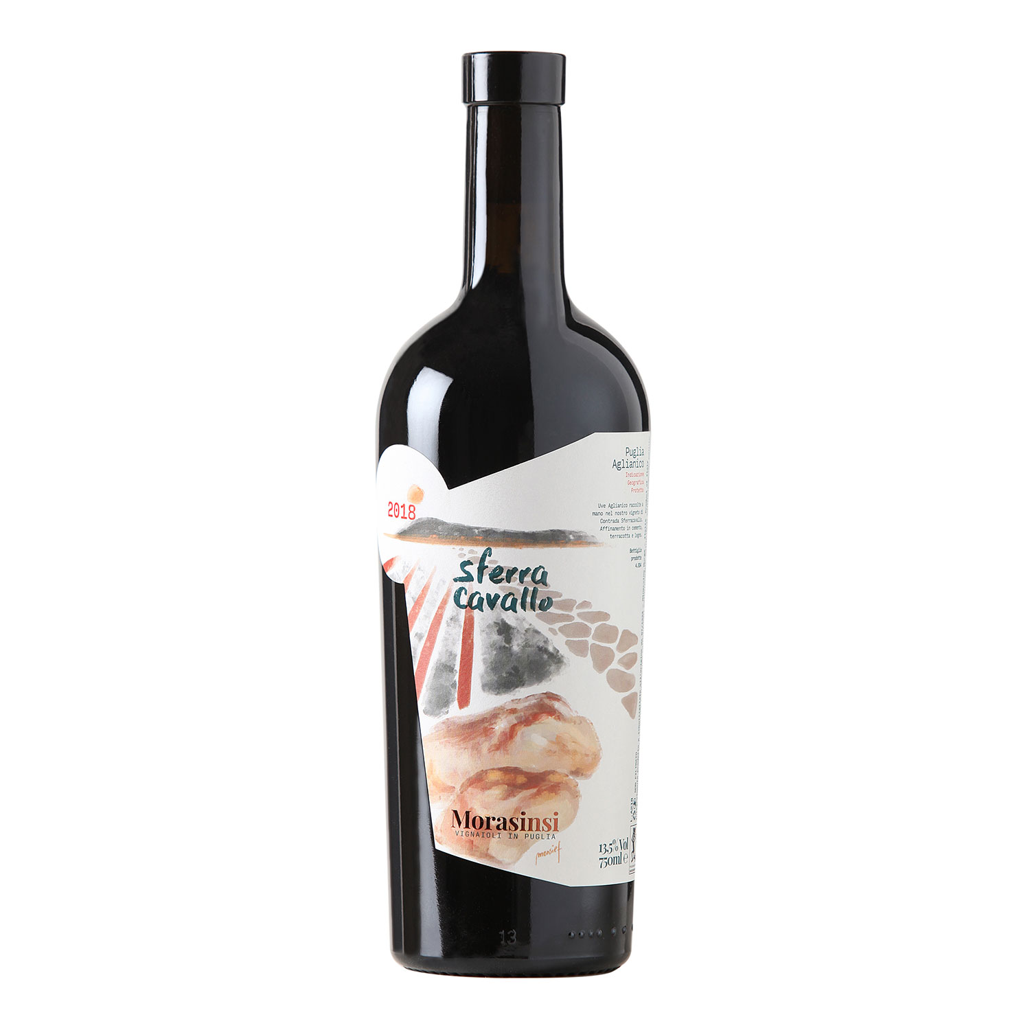 Puglia Aglianico IGP "Sferra Cavallo" 2018 - Morasinsi