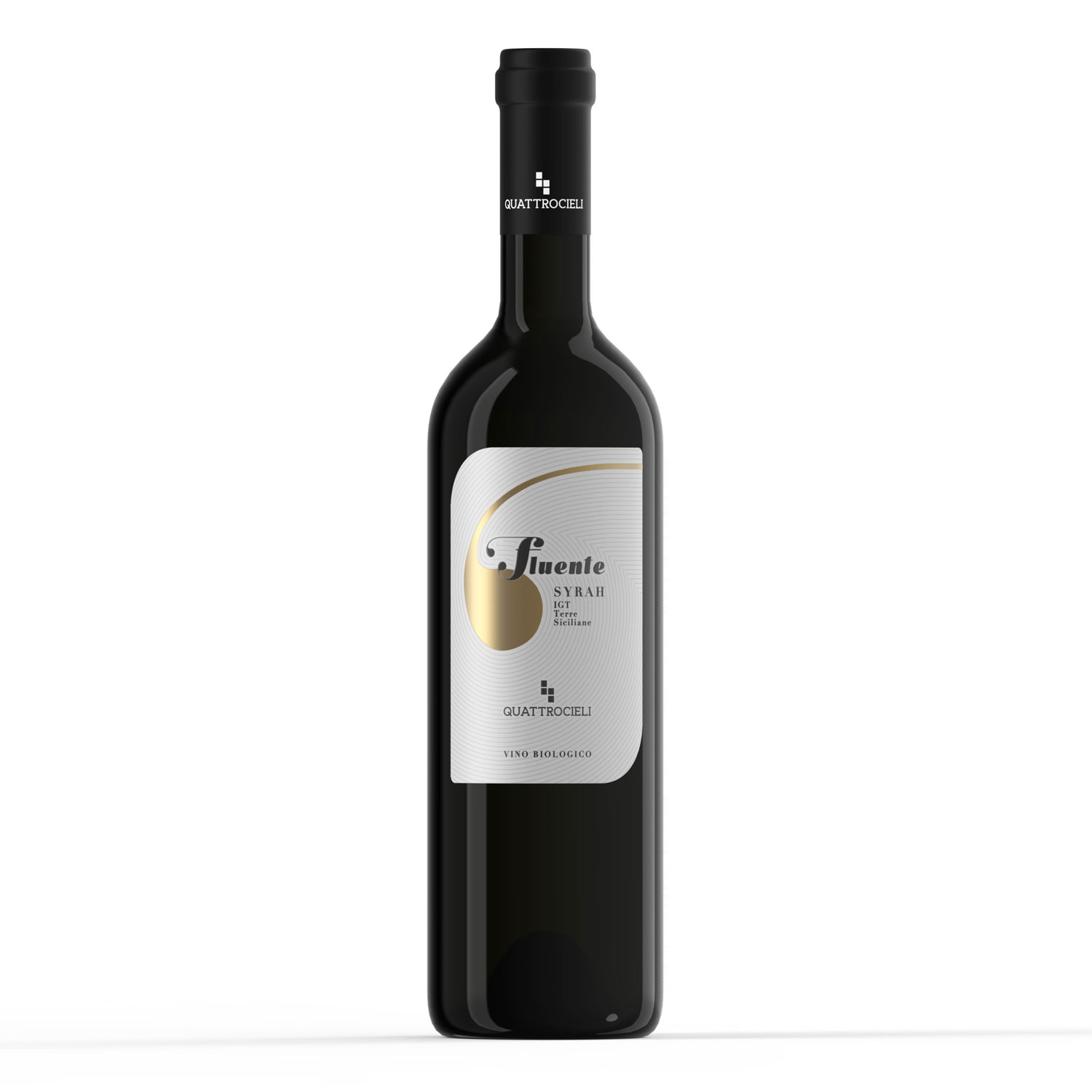 Syrah IGT Terre Siciliane Biologico "Fluente" 2017 - Quattrocieli Syrah IGT Terre Siciliane Biologico "Fluente" 2017 - Quattrocieli
