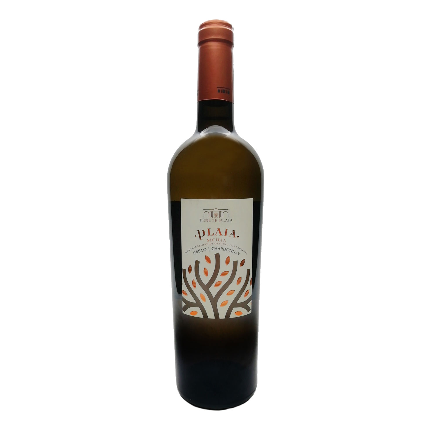 Sicilia DOC Grillo/Chardonnay “Plaia” 2020 - Tenute Plaia