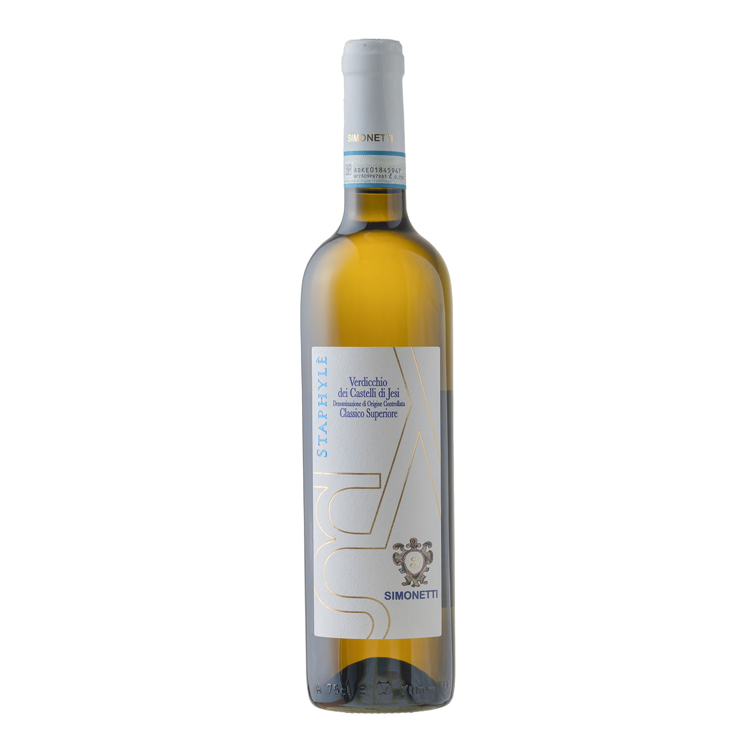 Verdicchio dei Castelli di Jesi DOC Classico Superiore 2023 "Staphylè" - Vini Simonetti Verdicchio dei Castelli di Jesi DOC Classico Superiore 2023 "Staphylè" - Vini Simonetti